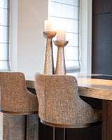 Barkrakk Bolton brun tweed Richmond Interiors Barstol