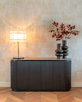 Sideboard Russo askebrun med 4 dører Richmond Interiors Skjenk
