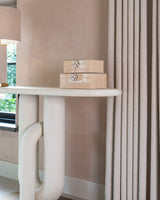 Oppbevaringsboks Abbey elfenben liten Richmond Interiors Oppbevaring