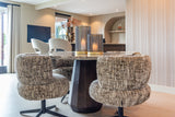 Spisebord Oberoy Blush beige 130Ø Richmond Interiors Spisebord