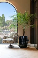 Loungestol Kagney brun omara svingbar Richmond Interiors Lenestol