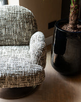 Loungestol Kagney brun omara svingbar Richmond Interiors Lenestol