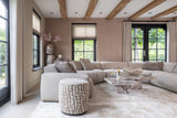 Pouffe & Footstool Lexie cream 45Ø Richmond Interiors Pall