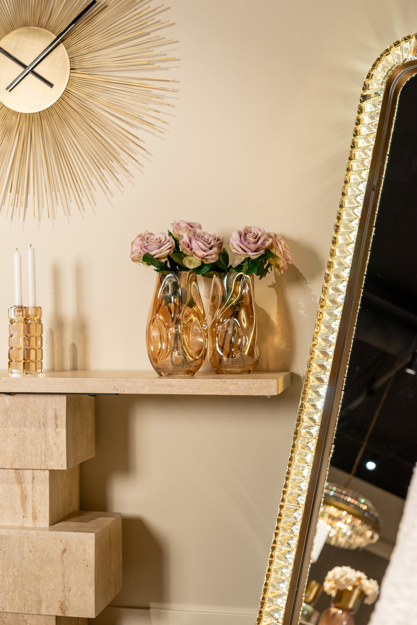 Speil Khalo bronse Richmond Interiors Speil