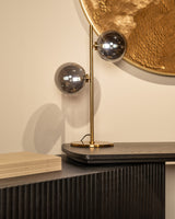 Skrivebord Cambon mørk kaffe Richmond Interiors Skrivebord