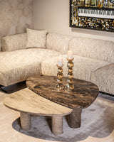 lysestake Emie brun liten Richmond Interiors Lysestake