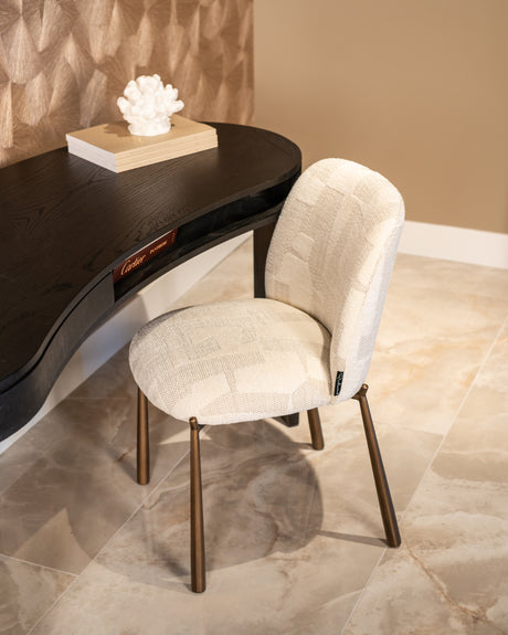 Spisestol Lana beige graffic Richmond Interiors Spisestol