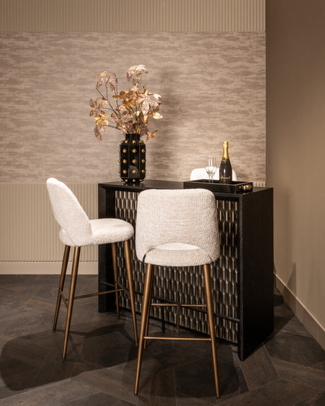 Bar krakk Delphine lovely cream Richmond Interiors Barstol