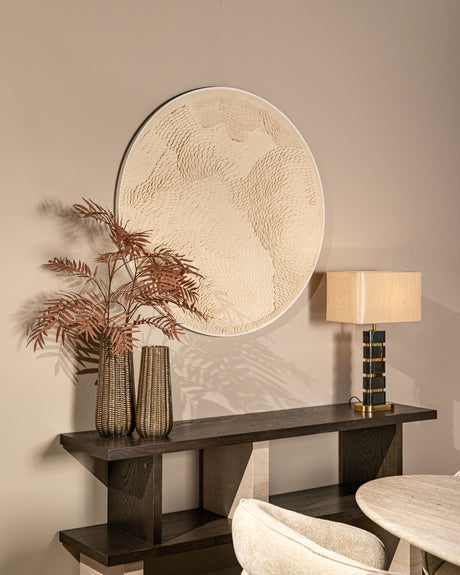 Bordlampe Levina svart/gull Richmond Interiors Bordlampe