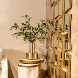 Mirror Badia gold Richmond Interiors Speil