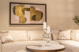 Lysestake Safia klar gjennomsiktig stor Richmond Interiors Lysestake