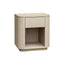 Sidebord Kyoto 51x40x55cm m/skuff White wash eikefiner Homefactory Sidebord