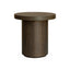 Sidebord Kyoto Ø55cm høyde 55cm Light brown eikefiner Homefactory Sidebord