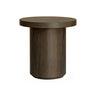Sidebord Kyoto Ø55cm høyde 55cm Light brown eikefiner Homefactory Sidebord