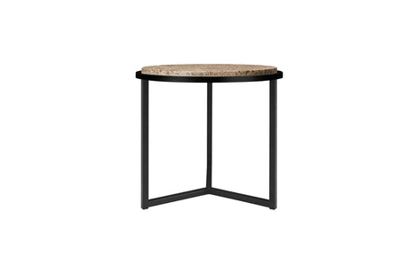 Sidebord Villeroy marble Brown Homefactory Sidebord