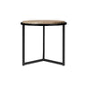Sidebord Villeroy marble Brown Homefactory Sidebord