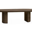 Spisebord Kyoto Ø150cmx75cm m/2x60cm EXT Light brown Homefactory Spisebord
