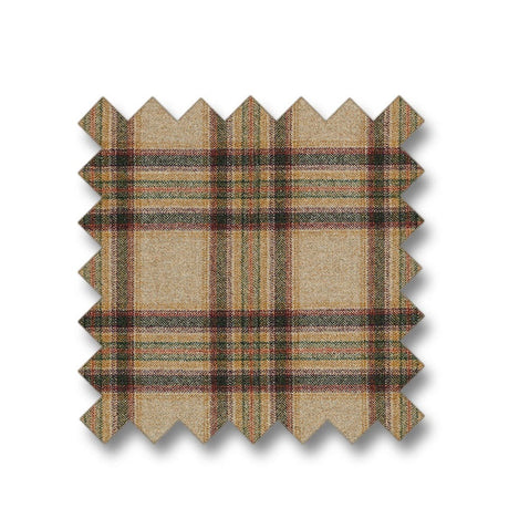 GLENSDALE CHECK oliven Artwood Tekstil