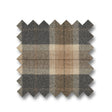 ALISTAIR rutete brun Artwood Tekstil