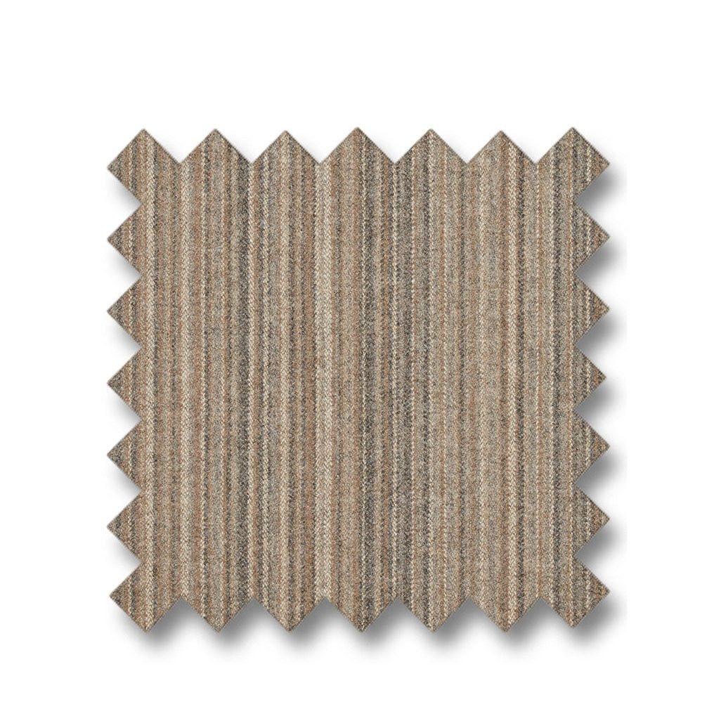 DUNCAN stripe brun Artwood Tekstil