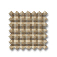 FRASER rutet brun Artwood Tekstil
