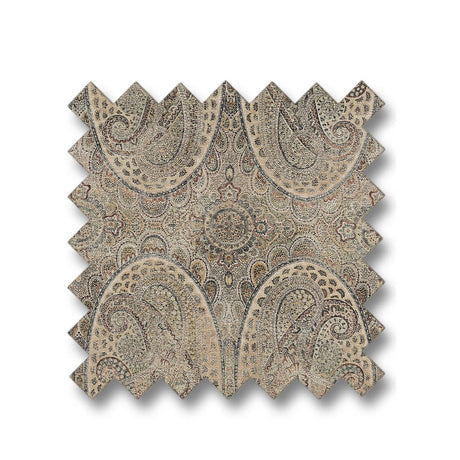 SHELDON paisley brun Artwood Tekstil