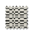 SALERNO LIN/BLACK Artwood Tekstil