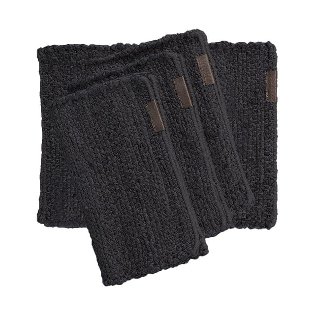 Kjøkken: HEMP NATURAL 4 pakk bordbrikke firkantet 4-PACK fra Artwood - Bildenr: 1