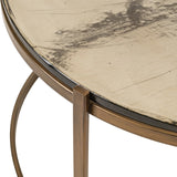 Salongbord Cleo gold sett med 2 Richmond Interiors Sofabord