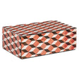 Oppbevaringsboks Chady flerfarget stor Richmond Interiors Oppbevaring