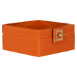 Oppbevaringsboks Bodine oransje stor Richmond Interiors Oppbevaring