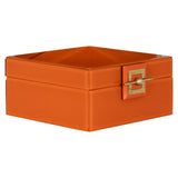Oppbevaringsboks Bodine oransje stor Richmond Interiors Oppbevaring