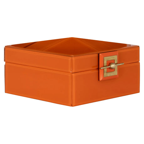 Oppbevaringsboks Bodine oransje stor Richmond Interiors Oppbevaring