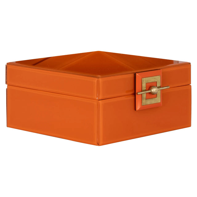Oppbevaringsboks Bodine oransje stor Richmond Interiors Oppbevaring