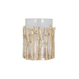 Hurricane light Loretta gold small Richmond Interiors Lanterne og lysglass