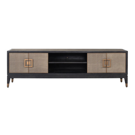 TV-benk Bloomville brass shagreen Richmond Interiors TV-benk