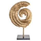Dekorativ gjenstand Swirl antikk messing stor Richmond Interiors Pynteartikler