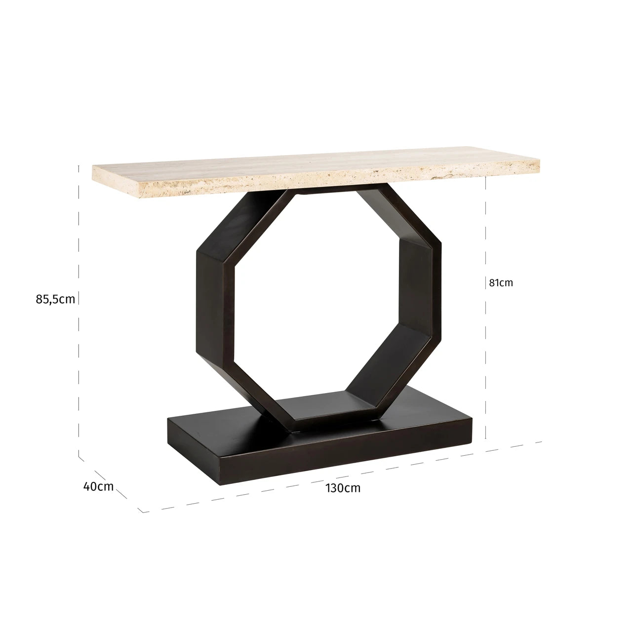 Console Avalon beige Richmond Interiors Konsollbord