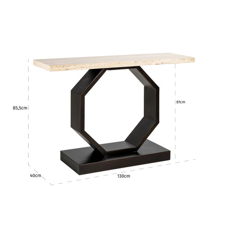 Console Avalon beige Richmond Interiors Konsollbord