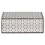 Oppbevaringsboks Feliz svart/hvit stor Richmond Interiors Oppbevaring