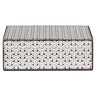 Oppbevaringsboks Feliz svart/hvit stor Richmond Interiors Oppbevaring