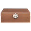 Oppbevaringsboks Floral brun stor Richmond Interiors Oppbevaring