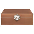 Oppbevaringsboks Floral brun stor Richmond Interiors Oppbevaring
