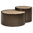 Salongbord Ronson beige sett med 2 Richmond Interiors Sofabord