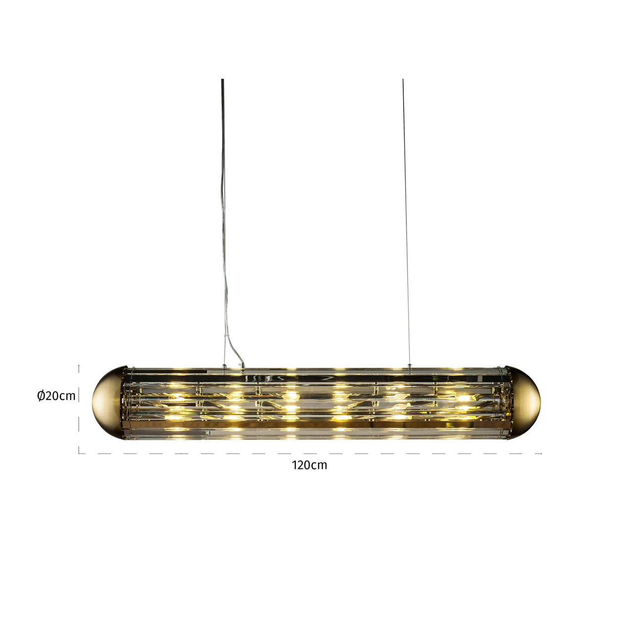 Chandelier Mula bronze Richmond Interiors Taklampe