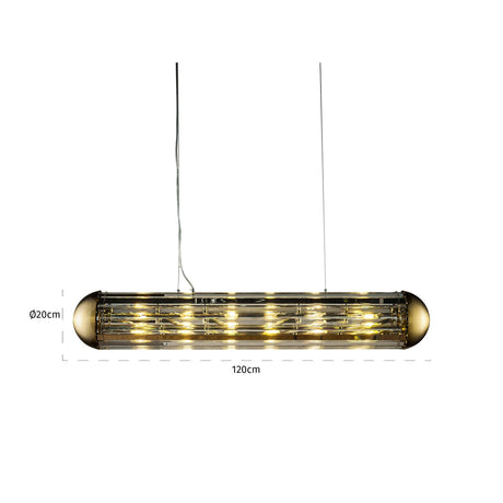Chandelier Mula bronze Richmond Interiors Taklampe