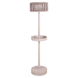 Utendørs gulvlampe Lunar lys beige Richmond Interiors Gulvlampe