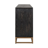 Sideboard Blackbone Brass svart rustikk Richmond Interiors Skjenk