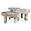 Kaffebord Camino Blush beige sett med 3 Richmond Interiors Sofabord