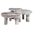 Kaffebord Camino Blush beige sett med 3 Richmond Interiors Sofabord